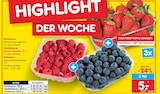 Himbeeren/ Heidelbeeren / Erdbeeren im aktuellen Netto Marken-Discount Prospekt