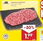 Aktuelle Hackfleisch Angebote bei Netto Marken-Discount in Hannover Aktuelles Schweine-Hackfleisch Angebot bei Netto Marken-Discount in Hannover ab 1,99 €