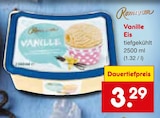 Vanille Eis von Romanza im aktuellen Netto Marken-Discount Prospekt für 3,29 €