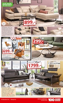 Sitzmöbel im aktuellen Segmüller Prospekt (Leverkusen) Sitzmöbel im Segmüller Prospekt "100 Jahre Segmüller - Highlight Angebote" mit 44 Seiten (Leverkusen)