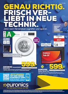 EURONICS Prospekt "GENAU RICHTIG. FRISCH VERLIEBT IN NEUE TECHNIK." mit  Seiten (Delbrück)