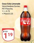 Aktuelle Coca Cola Angebote bei GLOBUS in Duisburg Aktuelles Limonade Angebot bei GLOBUS in Duisburg ab 1,19 €