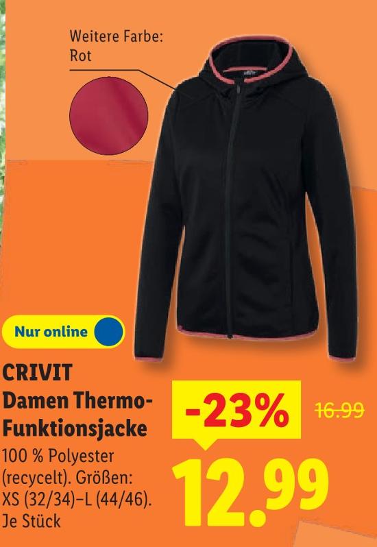 Damen Thermo-Funktionsjacke