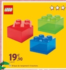 Brique de rangement 4 boutons - LEGO en promo chez Intermarché Hyper Brique de rangement 4 boutons - LEGO dans le catalogue Intermarché Hyper