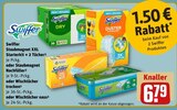 Staubmagnet XXL Starterkit + 2 Tücher3 oder Staubmagnet Nachfüller3 oder Wischtücher trocken3 oder Wischtücher nass3 von Swiffer für 6,79 € bei REWE im Angebot Staubmagnet XXL Starterkit + 2 Tücher3 oder Staubmagnet Nachfüller3 oder Wischtücher trocken3 oder Wischtücher nass3 von Swiffer im aktuellen REWE Prospekt