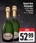 Brut Champagne Angebote von Ruinart bei E center Weiden für 52,99 €