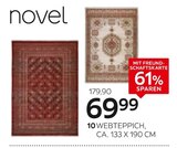 Webteppich „Rakkas“ von Novel für 59,99 € bei XXXLutz Möbelhäuser im Angebot Webteppich „Rakkas“ von Novel im aktuellen XXXLutz Möbelhäuser Prospekt