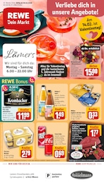 REWE Prospekt "Dein Markt" für Weeze, 30 Seiten, 09.02.2026 - 14.02.2026