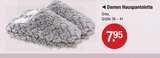 Damen Hauspantolette im V-Markt Prospekt Damen Hauspantolette von im aktuellen V-Markt Prospekt für 7,95 €