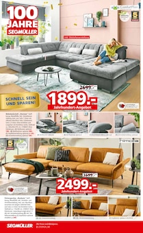 Couch Angebot im Segmüller Prospekt, gültig von 13.09.2025 bis 04.10.2025 Couch Angebot im aktuellen Segmüller Prospekt auf Seite 4