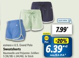 Sweatshorts Angebote von esmara x U.S. Grand Polo bei Lidl Lörrach für 7,99 €