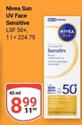 UV Face Sensitive im Angebot bei GLOBUS in Gotha UV Face Sensitive Angebote von Nivea Sun bei GLOBUS Gotha für 8,99 €
