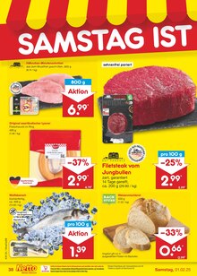 Steak im Netto Marken-Discount Prospekt "Aktuelle Angebote" mit 59 Seiten (Pforzheim)