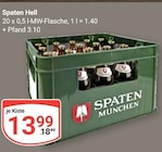 Hell Angebote von Spaten bei GLOBUS Rostock für 13,99 €