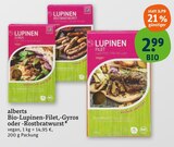 Bio-Lupinen-Filet Angebote von alberts bei tegut Aalen für 2,99 €