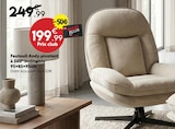 Fauteuil Andy pivotant à 360° inclinable en promo chez Maxi Bazar Vitry-sur-Seine à 199,99 €