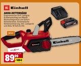 Akku-Kettensäge von Einhell im aktuellen E center Prospekt