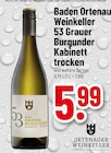 Trinkgut Sulzbach - 53 Grauer Burgunder Kabinett trocken Angebot im Prospekt 53 Grauer Burgunder Kabinett trocken bei Trinkgut im Sulzbach Prospekt für 5,99 €