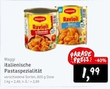 italienische Pastaspezialität im Angebot bei Konsum in Dresden italienische Pastaspezialität Angebote von Maggi bei Konsum Dresden für 1,99 €