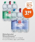 Mineralwasser im Angebot bei tegut in Erfurt Mineralwasser Angebote von RhönSprudel bei tegut Erfurt für 3,99 €