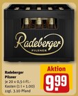 Pilsner Angebote von Radeberger bei REWE Euskirchen für 9,99 €