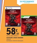 Promo Assassin's creed shadows à 58,52 € dans le catalogue E.Leclerc à Avignon