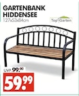 GARTENBANK HIDDENSEE im Angebot bei Wreesmann in Cottbus GARTENBANK HIDDENSEE Angebote von Top Garten bei Wreesmann Cottbus für 59,99 €