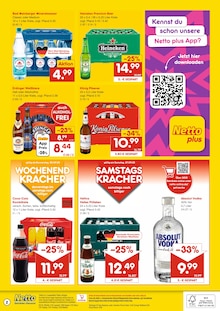 Cola im Netto Marken-Discount Prospekt "DER ORT, AN DEM DU IMMER AUSGEZEICHNETE PREISE FINDEST." mit 2 Seiten (Bielefeld)