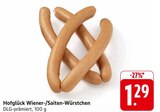 EDEKA Achern - Hofglück Wiener-Würstchen Angebot im Prospekt Hofglück Wiener-Würstchen bei EDEKA im Achern Prospekt für 1,29 €