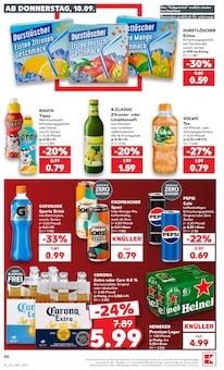 Volvic im Kaufland Prospekt "Hier bin ich richtig" mit 75 Seiten (Hamburg)