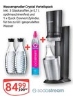 Wassersprudler Crystal Vorteilspack Angebote von Sodastream bei GLOBUS Bad Homburg für 84,99 €