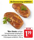Bier-Steaks im Angebot bei EDEKA in Konstanz Bier-Steaks Angebote bei EDEKA Konstanz für 1,19 €