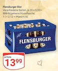 Bier von Flensburger für 13,99 € bei GLOBUS im Angebot Bier von Flensburger im aktuellen GLOBUS Prospekt
