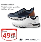 Herren-Sneaker Angebote von Tom Tailor bei GLOBUS Gera für 49,99 €