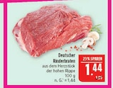 Marktkauf Hof - Deutscher Rinderbraten Angebot im Prospekt Deutscher Rinderbraten bei Marktkauf im Hof Prospekt für 1,44 €