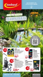 Der aktuelle Zookauf Prospekt Der aktuelle Zookauf Prospekt ALLES FÜR LEBENDIGE TEICHMOMENTE