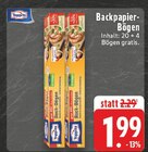 Backpapier-Bögen Angebote von Toppits bei EDEKA Oberhausen für 1,99 €