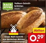 Vollkorn Schnittbrötchen Angebote von BACKSTUBE bei Netto Marken-Discount Amberg für 0,29 €