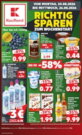 Kaufland Supermarkt Prospekt der aktuellen Woche mit 71 Seiten, gültig von 24.08.2026 bis 26.08.2026, in Stephanskirchen und Umgebung Aktueller Kaufland Supermarkt Prospekt in Stephanskirchen und Umgebung, "Hier bin ich richtig" mit 71 Seiten, 24.08.2026 - 26.08.2026