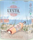 AOP Sable de Camargue Rosé L'Estil Bio - L'Estil en promo à 11,15 € chez Intermarché Super AOP Sable de Camargue Rosé L'Estil Bio - L'Estil dans le catalogue Intermarché Super