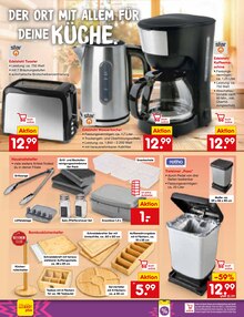 Toaster im Netto Marken-Discount Prospekt "Aktuelle Angebote" mit 62 Seiten (Krefeld)