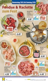 Fonduefleisch Angebote im Prospekt "LIDL LOHNT SICH" von Lidl auf Seite 48