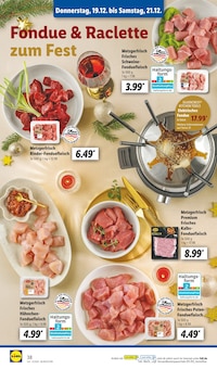 Fonduefleisch Angebot im aktuellen Lidl Prospekt auf Seite 48