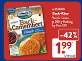 Back-Käse von Alpenhain für 1,99 € bei ALDI SÜD im Angebot Back-Käse von Alpenhain im aktuellen ALDI SÜD Prospekt