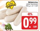 Weißwürstchen im Angebot bei E center in Amberg Weißwürstchen Angebote bei E center Amberg für 0,99 €