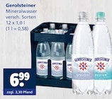 Mineralwasser Angebote von Gerolsteiner bei Getränkewelt Coesfeld für 6,99 €