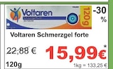 Schmerzgel forte Angebote von Voltaren bei GLOBUS Halle für 15,99 €