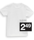 Promo Tee-shirt enfant à 2,49 € dans le catalogue Zeeman à Montpellier