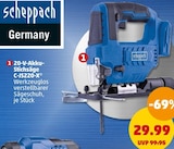 20-V-Akku-Stichsäge C-JS220-X Angebote von Scheppach bei Penny-Markt Wuppertal für 29,99 €