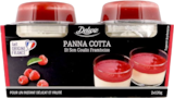 Panna Cotta et son coulis framboise - Deluxe en promo chez Lidl Champigny-sur-Marne à 1,31 €